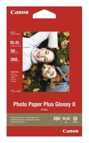 Fotopapier Canon PP-201, 2311B003, 10,0 x 15,0 cm, 260 g/m²