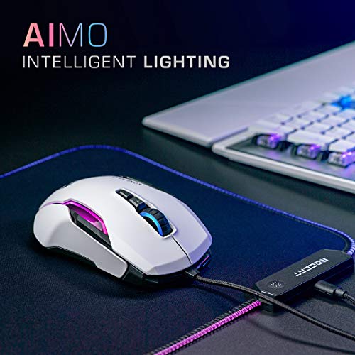 Gaming-Maus Roccat Kone AIMO Gaming Maus, hohe Präzision