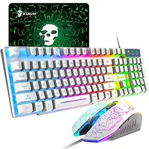 Gaming-Tastatur und -Maus