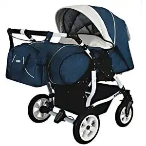 Geschwisterwagen Unbekannt Adbor Duo Spezial mit Babyschalen