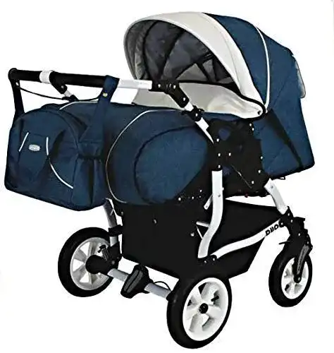 Geschwisterwagen Unbekannt Adbor Duo Spezial mit Babyschalen