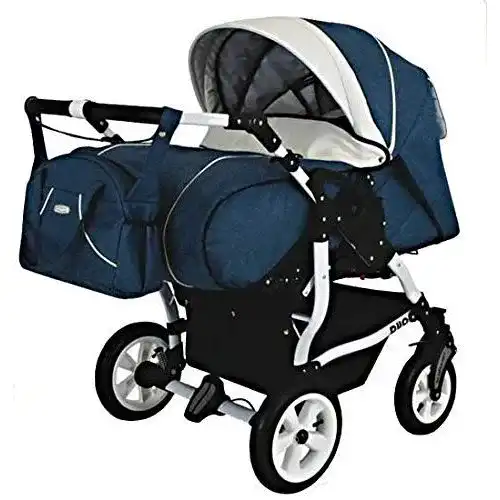 Geschwisterwagen Unbekannt Adbor Duo Spezial mit Babyschalen