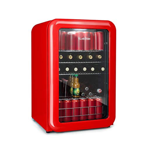 Getränkekühlschrank Klarstein PopLife Retro, 115 Liter, 0-10°C