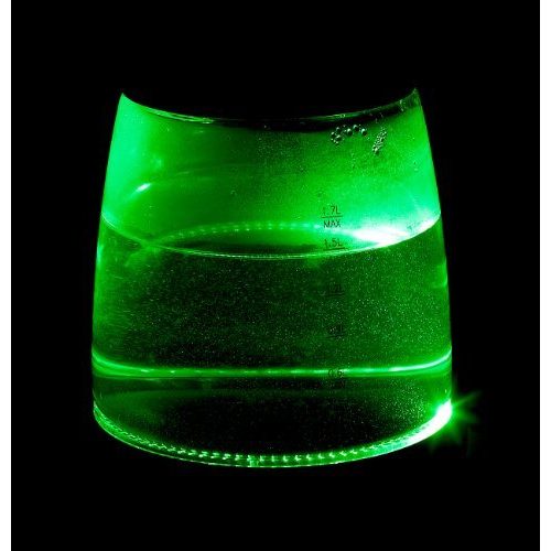 Glas-Wasserkocher Rosenstein & Söhne, temperaturabhängige LED