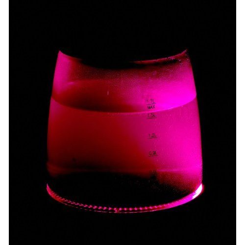 Glas-Wasserkocher Rosenstein & Söhne, temperaturabhängige LED