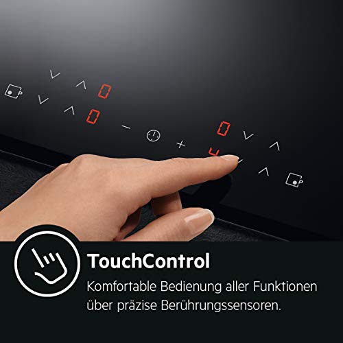 Glaskeramik-Kochfeld AEG IKB6431AXB Autark mit Touchscreen