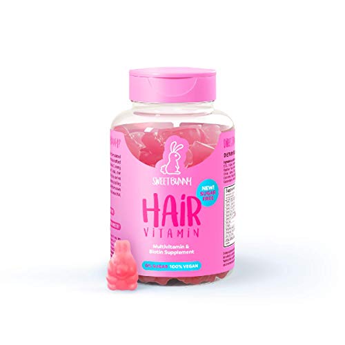 Haar-Gummibärchen SweetBunnyHare Vegan Hair Vitamins