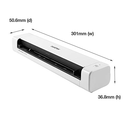 Handscanner Brother DS-740 Mobiler Scanner, A4, USB-Netzteil
