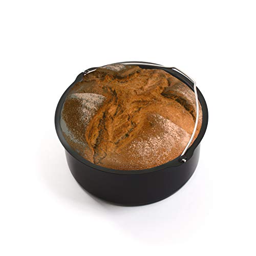 Heißluftfritteuse KESSER ® XXL 5,5 Liter Edelstahl, inkl.Brotbackkorb