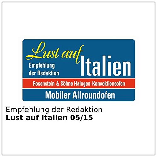 Heißluftofen Rosenstein & Söhne Halogenofen: HO-517, 1300 W