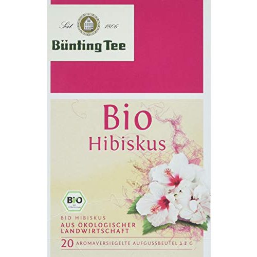 Die beste hibiskustee buenting tee bio hibiskus 12er pack 12 x 40 g Bestsleller kaufen