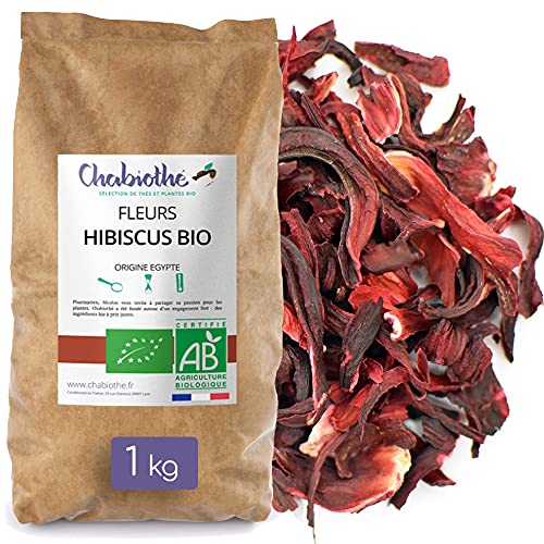Die beste hibiskustee chabiothe bio hibiskusblueten tee 1 kg Bestsleller kaufen