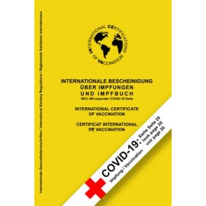Impfpass INTERNATIONALE BESCHEINIGUNG ÜBER IMPFUNGEN