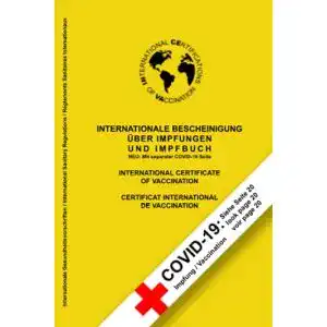 Impfpass INTERNATIONALE BESCHEINIGUNG ÜBER IMPFUNGEN