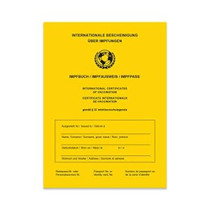 Impfpass SellerRocket /Impfbuch/Impfausweis 2021