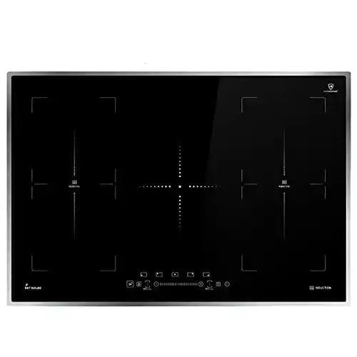 Induktionskochfeld 80 cm KKT KOLBE, 9 Stufen, 2 Flex-Zonen