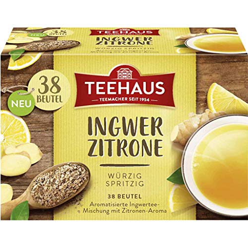 Ingwertee Teehaus Ingwer Zitrone 6x 57g