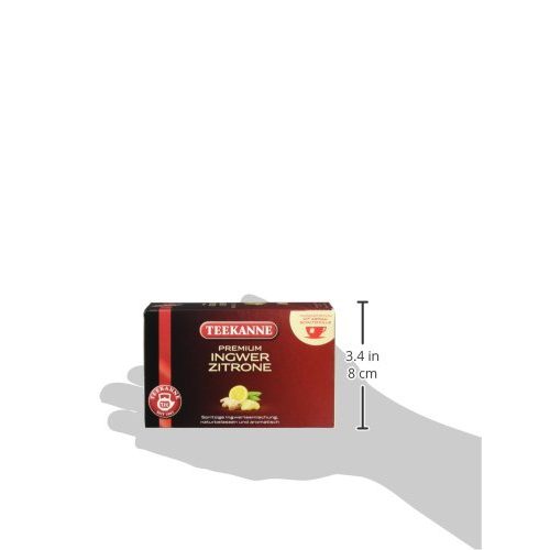 Ingwertee Teekanne Premium Ingwer Zitrone, 5er Pack (5 x 35 g)