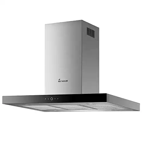Inselhaube KKT KOLBE, 90cm, Edelstahl, SensorTouch Bedienung