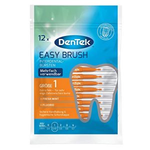 Interdentalbürsten DenTek Easy Brush ISO 1 Pack of 12