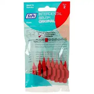Interdentalbürsten TEPE Interdentalbuerste 0,5mm rot, 5 Pakete