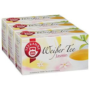 Jasmine Tea Teapot White Tea Jasmine 20 Bags, Pack of 3
