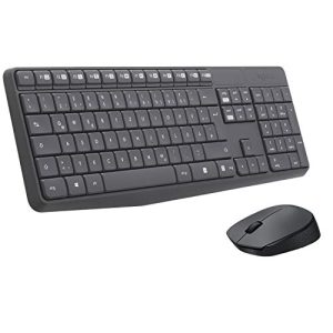 Kabellose-Tastatur-und-Maus-Set Logitech MK235 Kabellos