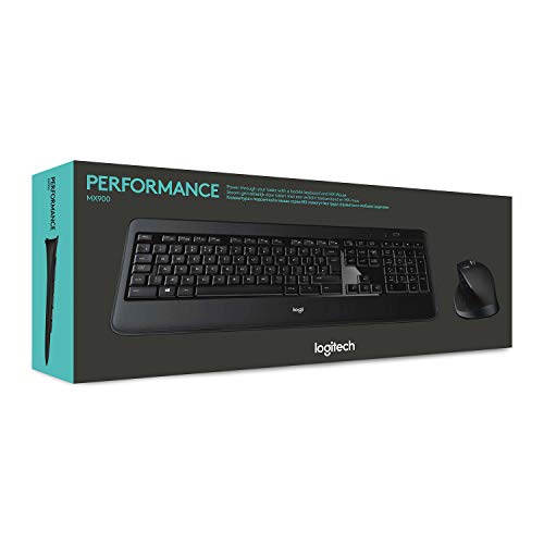 Kabellose-Tastatur-und-Maus-Set Logitech MX900 Premium