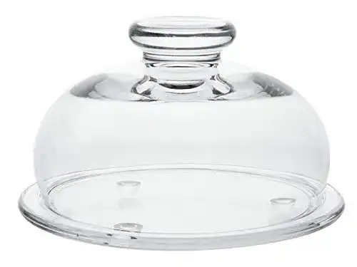 Käseglocke Altom Glashaube Käsebehalter mit Glasdeckel