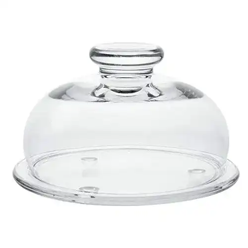 Käseglocke Altom Glashaube Käsebehalter mit Glasdeckel