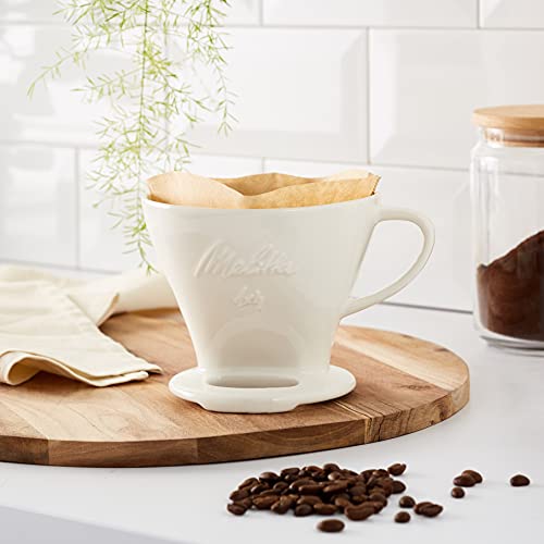 Kaffeefilter Melitta 219025 Filter Porzellan Größe 1×4 Weiß