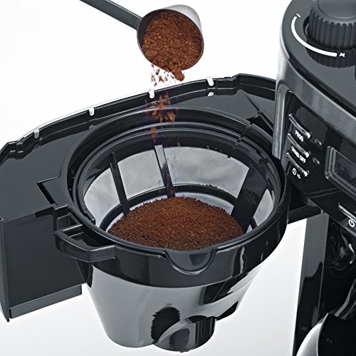 Kaffeemaschine mit Mahlwerk SEVERIN, mit Glaskanne und Timer