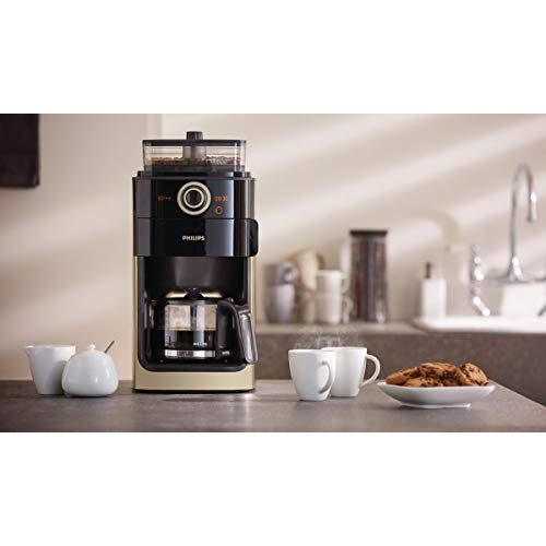 Kaffeemaschine mit Timer Philips Grind und Brew HD7768/90