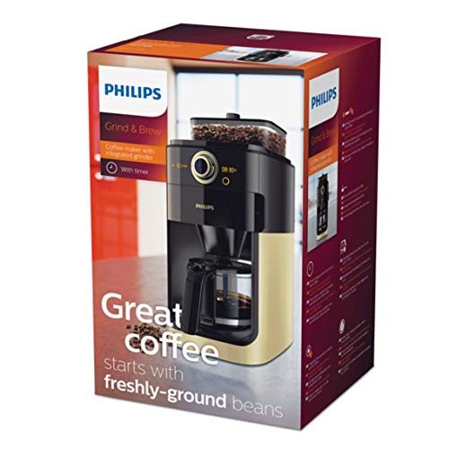Kaffeemaschine mit Timer Philips Grind und Brew HD7768/90