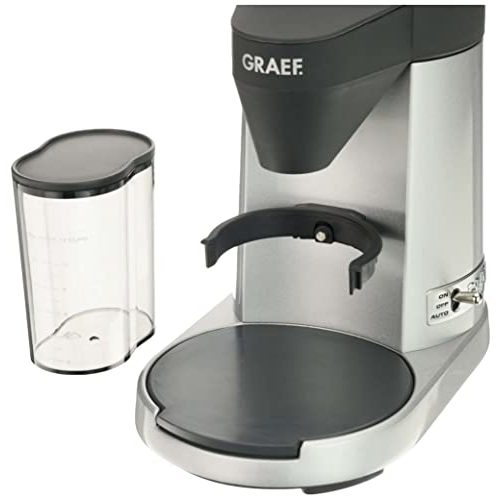 Kaffeemühle Siebträger Graef Kaffeemühle CM 800, Silber
