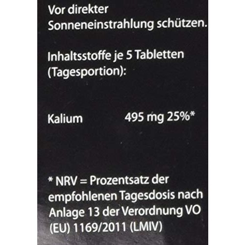 Kalium 300 TABLETTEN -, 100% Vegan Potassium Gluconat