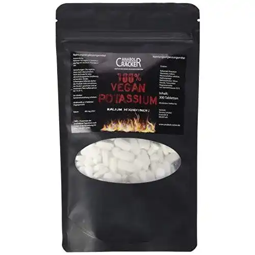 Kalium 300 TABLETTEN -, 100% Vegan Potassium Gluconat