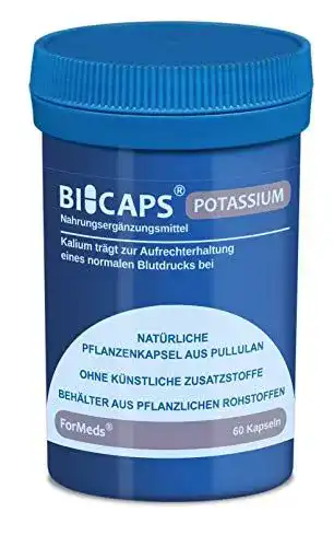 Kalium Formeds BICAPS POTASSIUM citrat, 1000 mg, 60 Kapseln