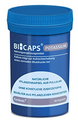 Die beste kalium formeds bicaps potassium citrat 1000 mg 60 kapseln Bestsleller kaufen