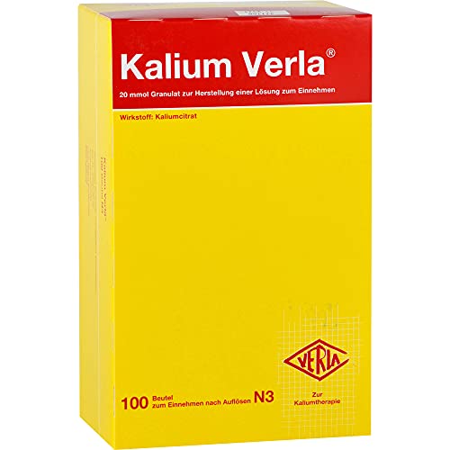 Kalium KALIUM Verla, 100 St. Granulat