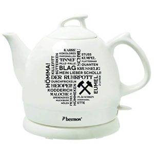 Keramik-Wasserkocher Bestron, Retro Design, 0,8 Liter