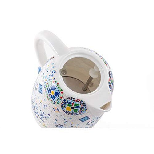Keramik-Wasserkocher CONCEPT Hausgeräte RK0020, 1,5 L, Weiß