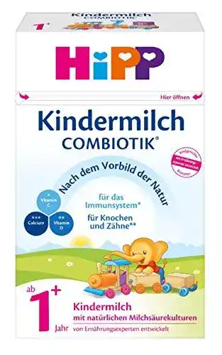 Kindermilch HiPP Combiotik, ab 1+ Jahr, 4 x 600 g