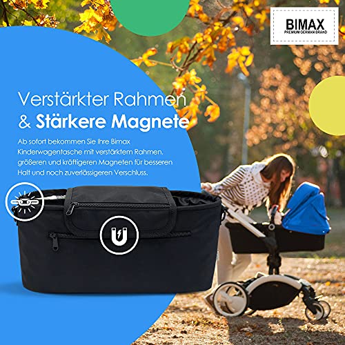 Kinderwagen-Organizer BIMAX inkl. Schulterband, Isoliertasche