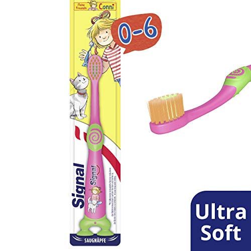 Kinderzahnbürste Signal Kids Zahnbürste mit Saugnäpfen
