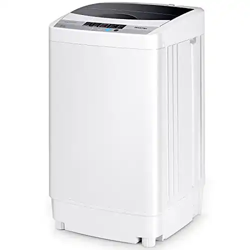 kleine Waschmaschine COSTWAY Mini Waschmaschine Toplader