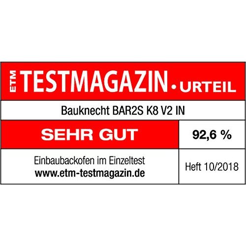 Kombibackofen Bauknecht BAR2S K8 V2 IN inkl. 2-fach Backauszug
