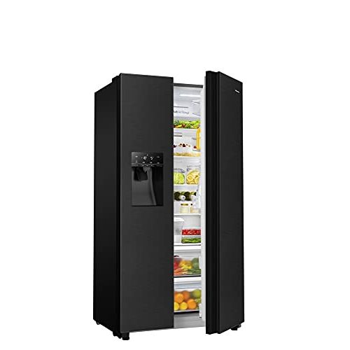 Kühlschrank mit Eiswürfelspender Hisense RS694N4TFE, 371 l