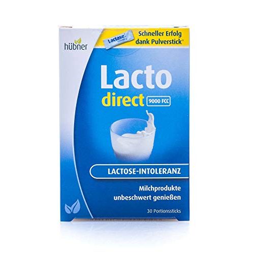 Laktase-Tabletten Hübner Lacto Direct Sticks 30St.