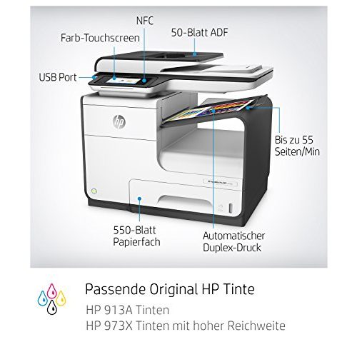Laser-Multifunktionsdrucker HP PageWide Pro 477dw (D3Q20B)